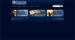 Desktop Screenshot of iglesiabautistaemanuel.org